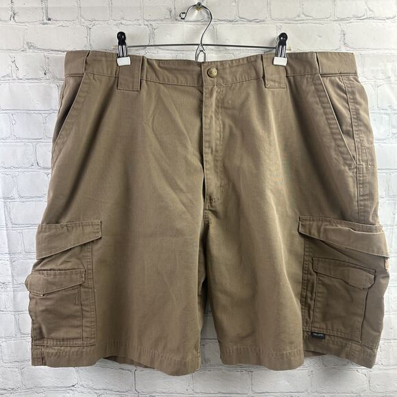 Tactical shorts 42/9 Khaki Tan TRU-SPEC EUC - Picture 1 of 9